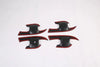 Toyota Corolla 8Pcs Carbon Fiber Door Handle Bowl Cover Trim (2019–2023)
