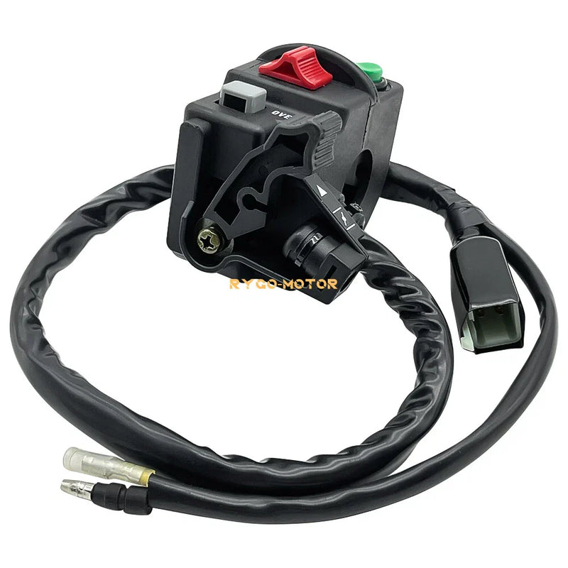 Kawasaki KFX700 Left Handlebar Switch Start/Stop Override (2004–2009)