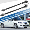 Ford Escape 4pcs / Tie Rod End Links Front Inner Outer (2001–2009)