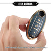 Nissan Altima Armada TPU Blue Key Fob Shell Cover Case (2002-2023)