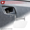 BMW 525i White Bumper Headlight Washer Nozzle Cover Cap (2004-2005)