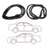 Honda Accord EX / LX / DX Sedan 1994-1997 Rear Door Weatherstrip Set