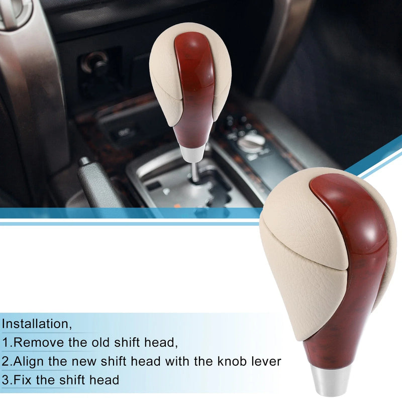 Lexus Gear Shift Knob Brown Beige