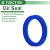 Make Model Oil Seal Rotary Shaft Seal TPU 42x52x8mm High Pressure Blue 5 Pcs