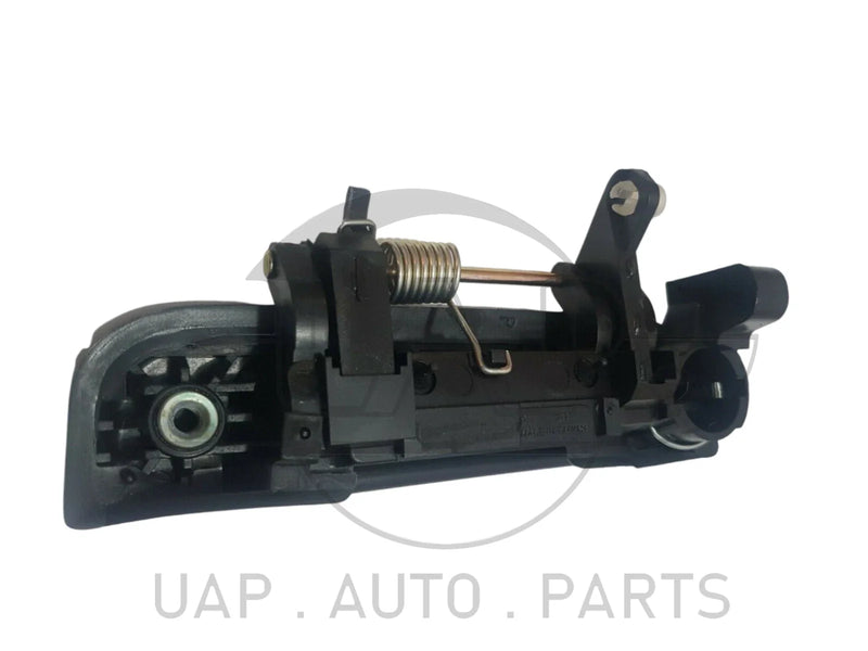 Toyota Hiace Front Right Outer Door Handle with Keyhole Black (1989-2005)