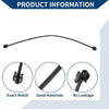 PEUGEOT 206 1.4 (1998-2012) Rubber Black 1 x Pc Heater Hose