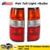 Tail Light Rear Lamp Pair Fits Isuzu TF Holden Rodeo Vauxhall Brava 1997-02 D06