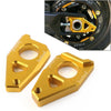 Yamaha YZF R1, FZ8, FZ1, TMAX 530 Axle Spindle Chain Adjuster Blocks (2002-2023)