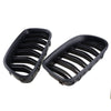 BMW 5 Series F10 F11 F18 M Sport Matte Black Front Kidney Grille (2010-2016)