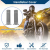 7/8" 22mm Motorcycle Hand Grips Rubber Gray