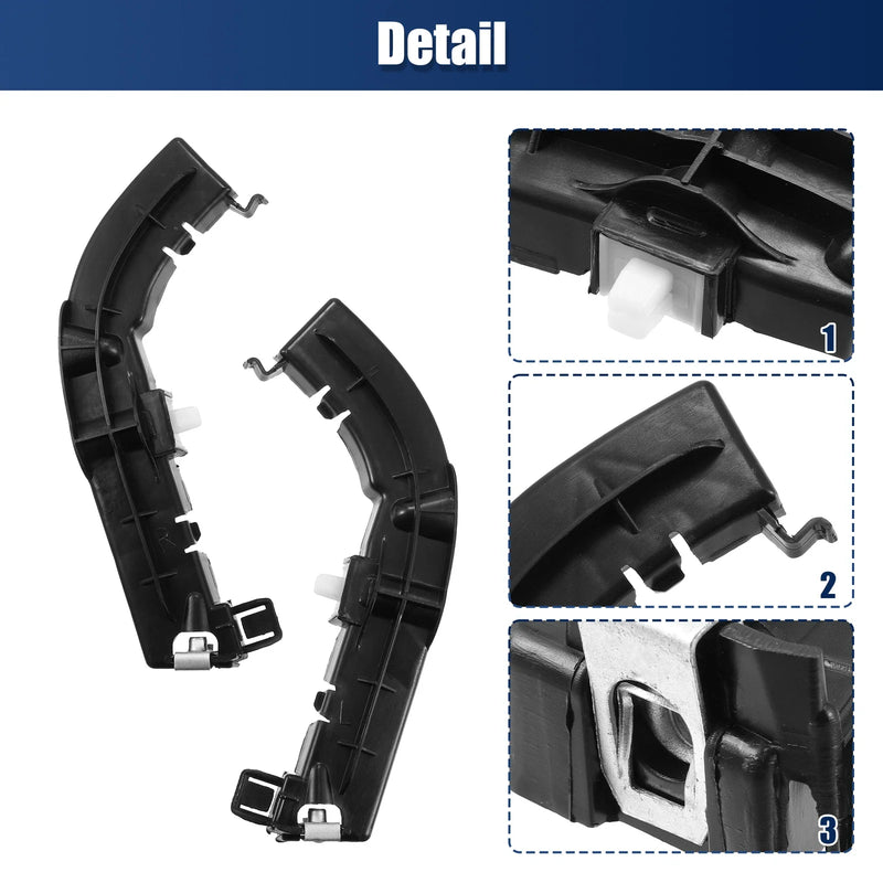 Dodge Challenger Front Left and Right Bumper Brackets