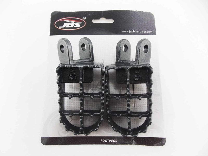 Honda CR450R (1981) - Left & Right Pair Steel Foot Pegs