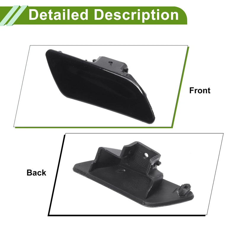 Porsche Panamera 2014-2016 Black Washer Nozzle Cover