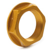 Universal Models 36mm CNC Gold Motorcycle Triple Tree Stem Yoke Nut
