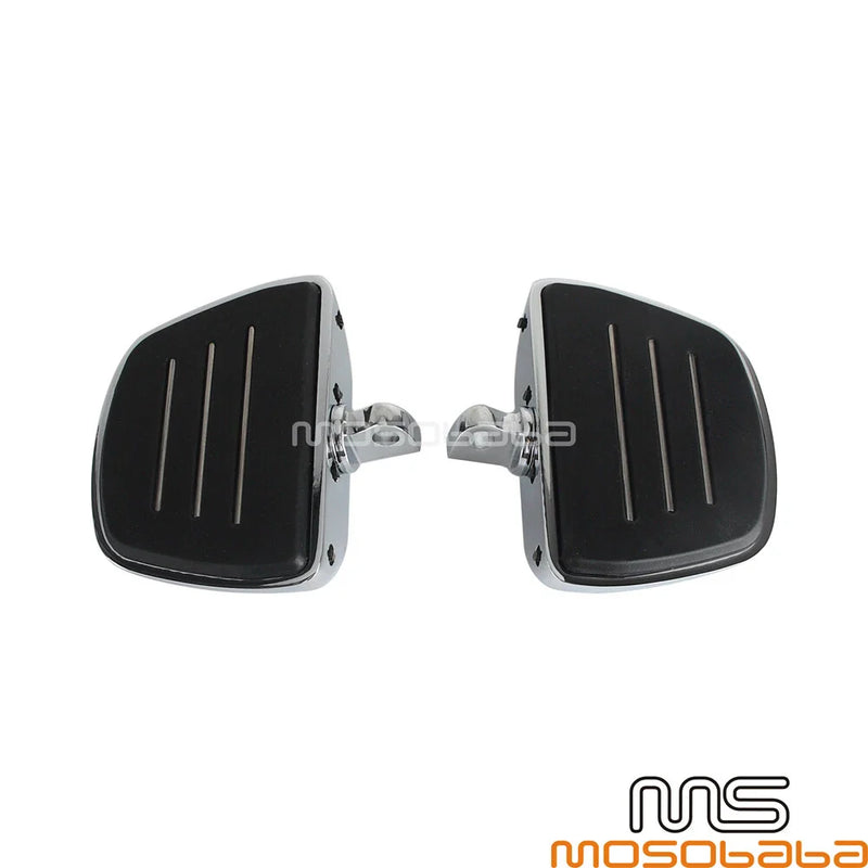 Harley Breakout Hard Candy Custom Chrome Foot Pegs Set (2013-2023)