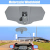 Motorcycle 28cm Windshield Gray Lens Windshield Extension