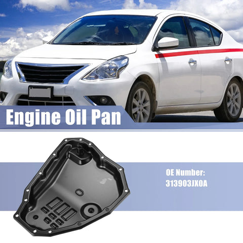 Nissan Sentra 2013-2016 Engine Oil Pan (Black)
