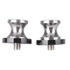 Honda Suzuki Ducati Motorcycles 8mm Grey Swingarm Sliders