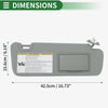 Toyota Highlander Right Car Sun Visor (2014-2016, 2019)