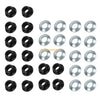 Yamaha 16pcs M10x1.25 Lug Nuts Flat Tapered