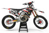 Honda (2019-2022) - EURO RED STYLE Decals CRF 125 Graphics Kit
