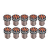 Car LED 3030 12SMD Red Indicator Turn Signal Bulbs (1156 BAY15D)