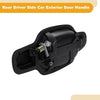 GMC Canyon Black Rear Left Exterior Door Handle