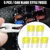 Car 5 x Mini 20AMP APM/ATM Blade Fuses Short Circuit Protection