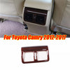Toyota Camry Wood Grain Back Row Air Outlet Vents Frame Trim (2012–2017)