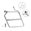 Honda Monkey 125 Saddlebag Mounting Bracket Left Chrome (2018-2024)