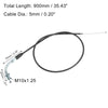 50cc-110cc Motorcycle Scooter Throttle Cable Bend Connector / 1x /