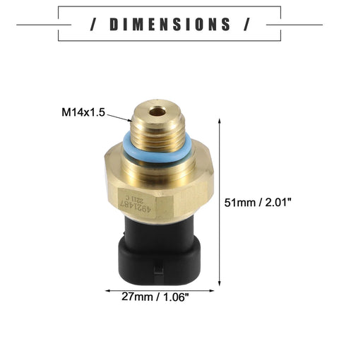 Dodge Ram 2500 / 3500 Black Oil Pressure Sensor