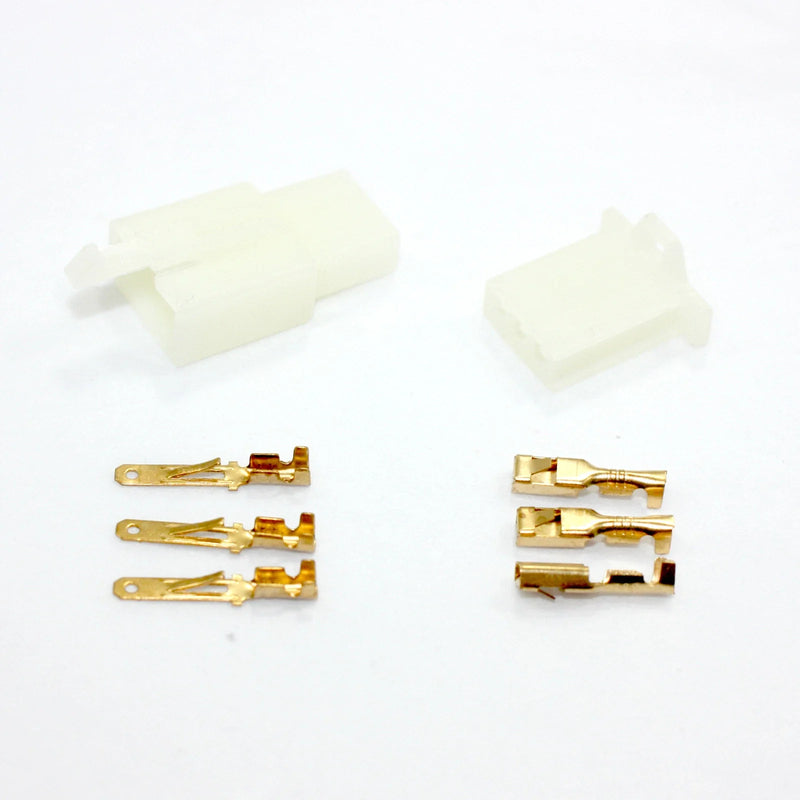 ATV Buggy Quad Dirt Bike 3 Pins Male Female Wiring Loom Plug Socket