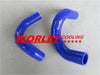 Holden EJ / EH 179 2.9L L6 Aluminum Radiator & Blue Silicone Hose (1962-1965)