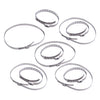 10pcs Adjustable Axle CV Joint Boot Crimp Clamps  (N/A)