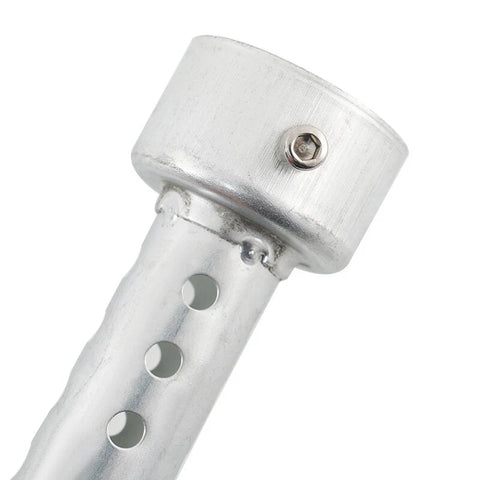 Bikes 45mm Silver Universal Motorcycle Exhaust Can DB Killer Silencer Muffler