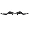 BMW F900R F900XR F750GS F850GS Black Extendable Brake Clutch Levers (2019-2023)