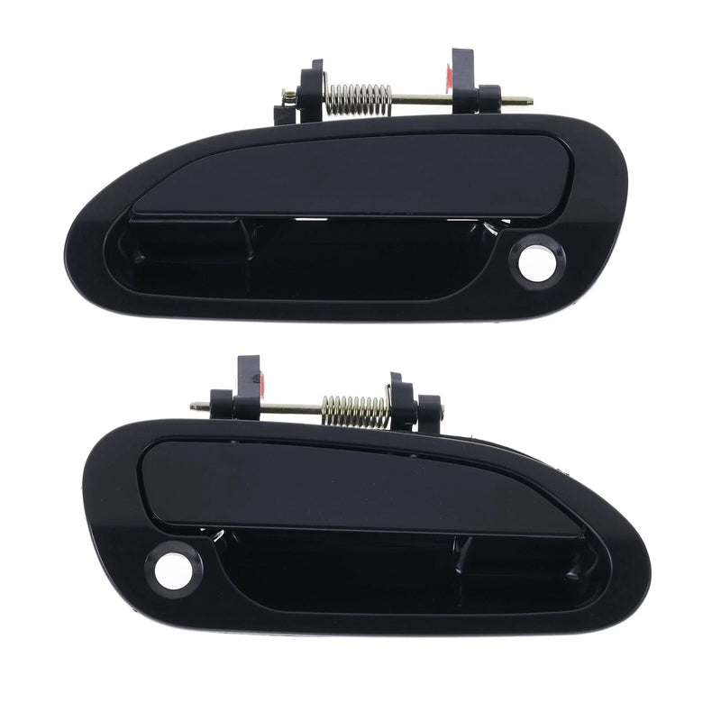 Honda Accord 1998-2003 Black Front Left & Right Outer Door Handle Set of 2