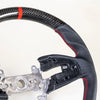 Honda Civic Flat Bottom Carbon Leather Steering Wheel (2016-2020)