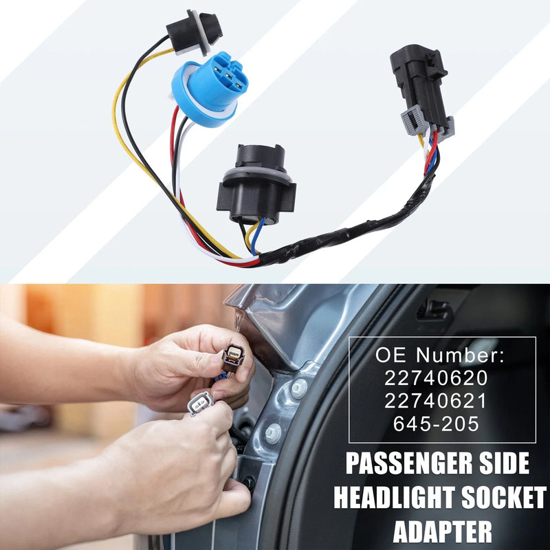 Models Chevy Cobalt Passenger Side Headlight Socket Adapter (2005-2009)