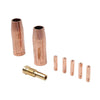 MIG 170 Welder 8 pcs Flux Nozzle Tip Kit (No specific years available)