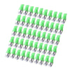 Vehicles 50PCS Green T10 Wedge 5050 5SMD LED Interior Light Bulbs