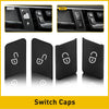Benz C-Class W204, E-Class W212 4 x Door Unlock Switch Button Trim Covers