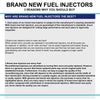 Ford Fiesta V 1.3L Fuel Injector Flow Matched (2010-2019)