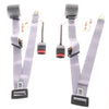 Universal Models Gray 3 Point Adjustable Safety Seat Belt