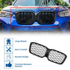 BMW X3 Front Upper Bumper Grille Half Chrome (2020 - 2023)