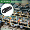 Oil Seal NBR Rubber 40x65x8mm High Pressure Black 5 Pcs