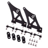 Cars 5" CNC Aluminum Alloy Universal Rear Wing Spoiler Mount Brackets