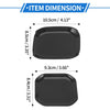Jeep Wrangler JL (2018-2022) ABS Black 5 Pcs Door Bowl Cover Trim