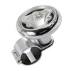 Car - Silver Steering Aid for Enhanced Control Steering Wheel Knob
